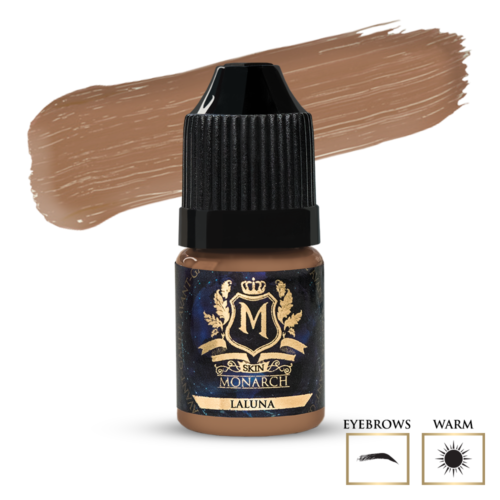 Skin Monarch Laluna — bright blonde eyebrow pigment