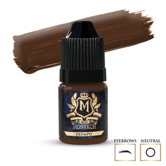 Skin Monarch Olympo — neutral dark brown eyebrow pigment