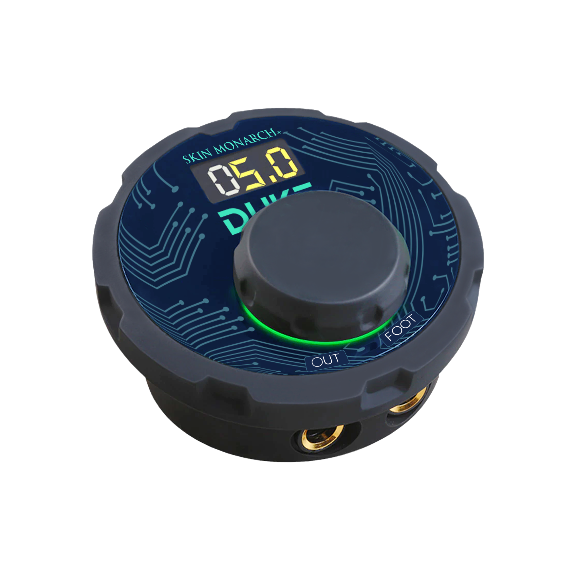 Skin Monarch DUKE Tattoo Power Supply Mint — 3V to 12V