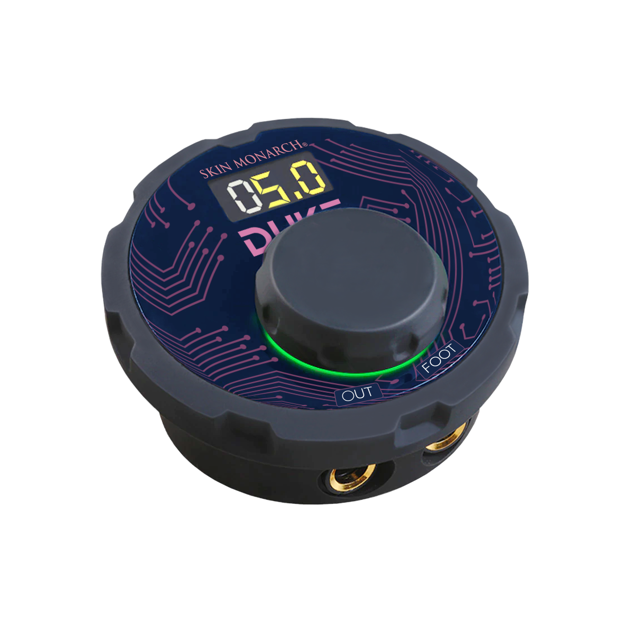 Skin Monarch DUKE Tattoo Power Supply Pink — 3V to 12V