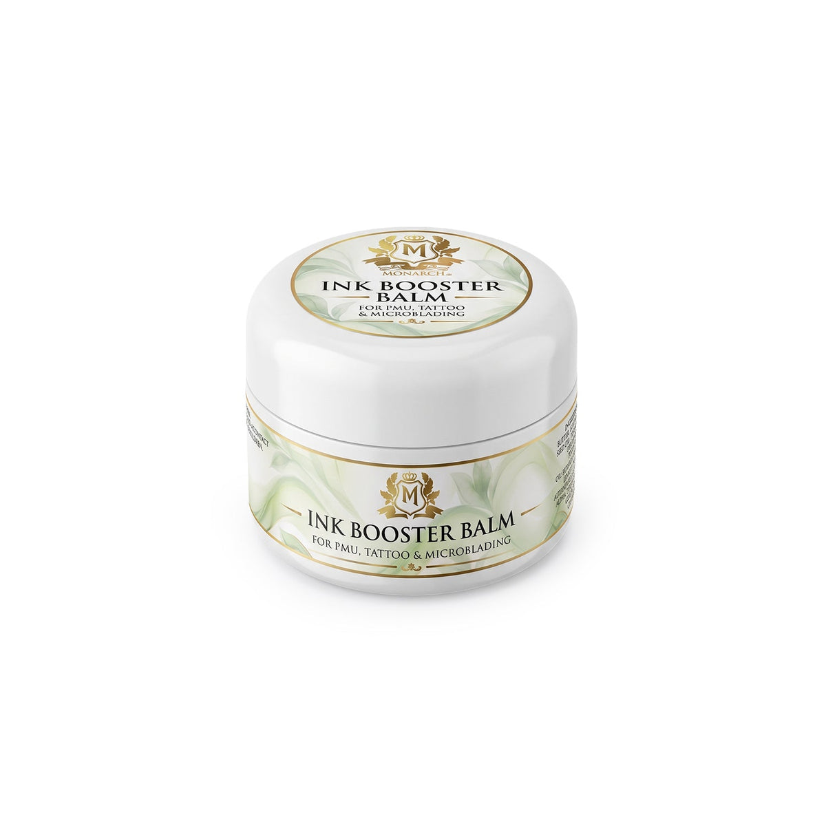 Skin Monarch Pigment Booster Formula 30ml jar angled view with lid and front label