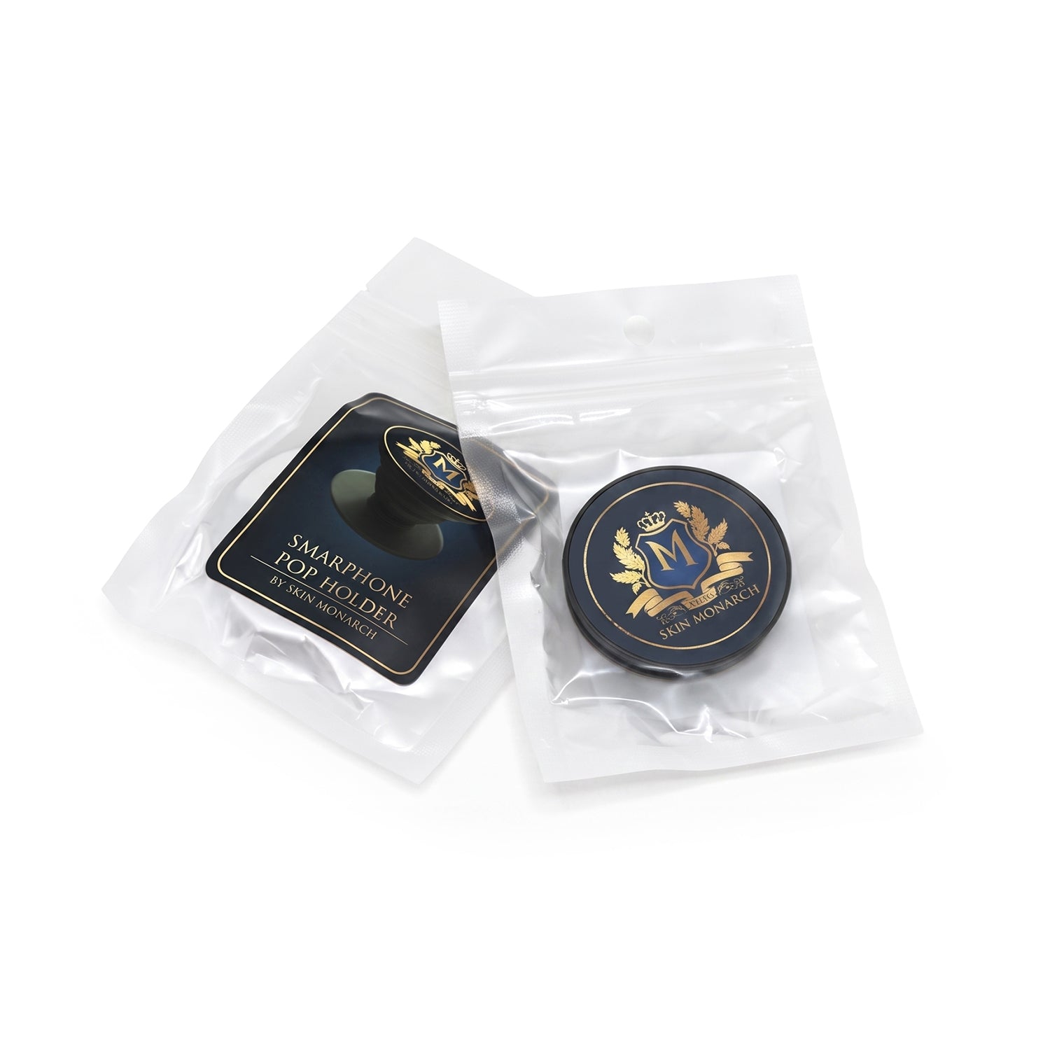 Skin Monarch Smartphone POP Holder in clear plastic bag