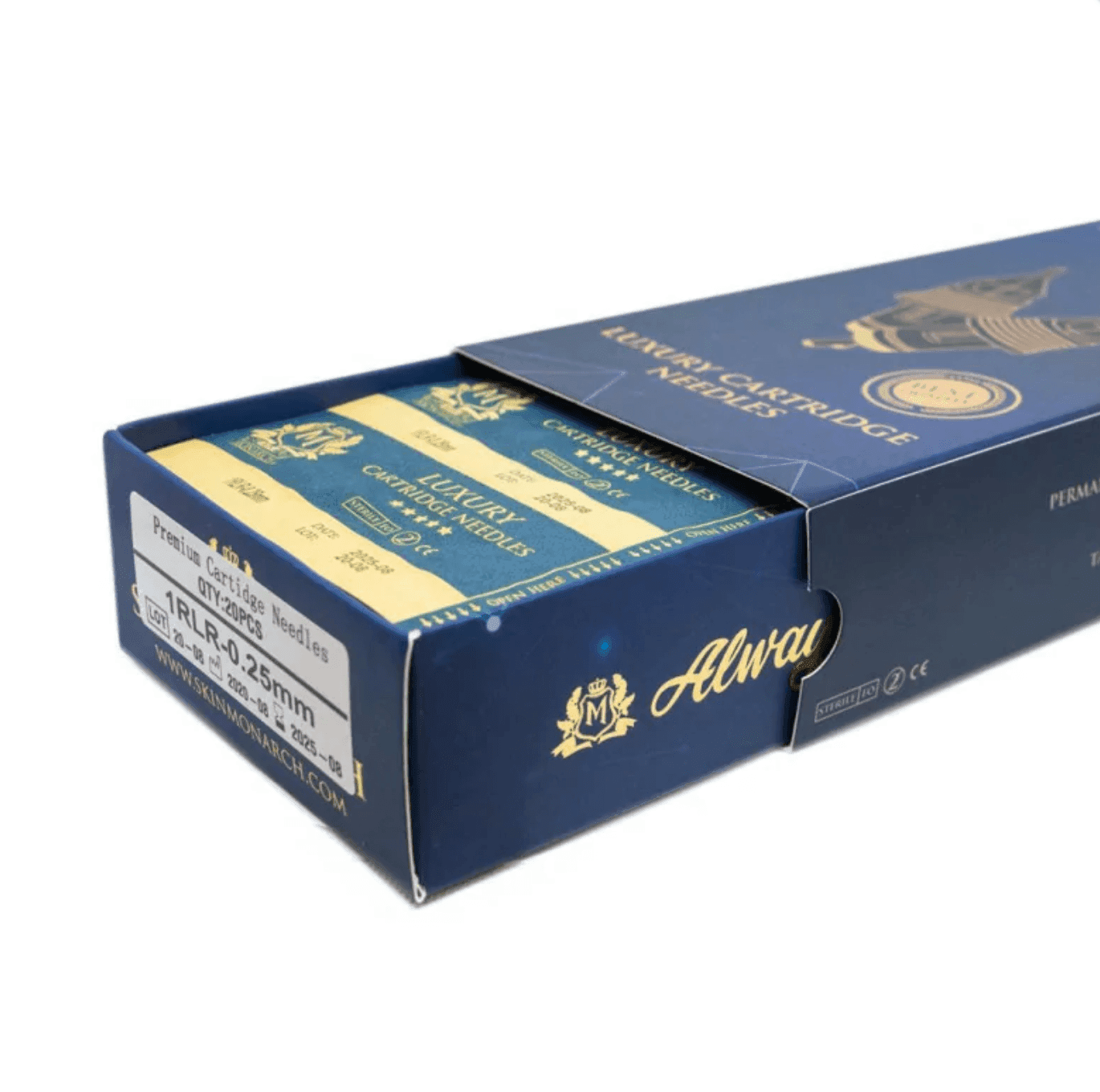 Skin Monarch Luxury Round Shader cartridges — packaging