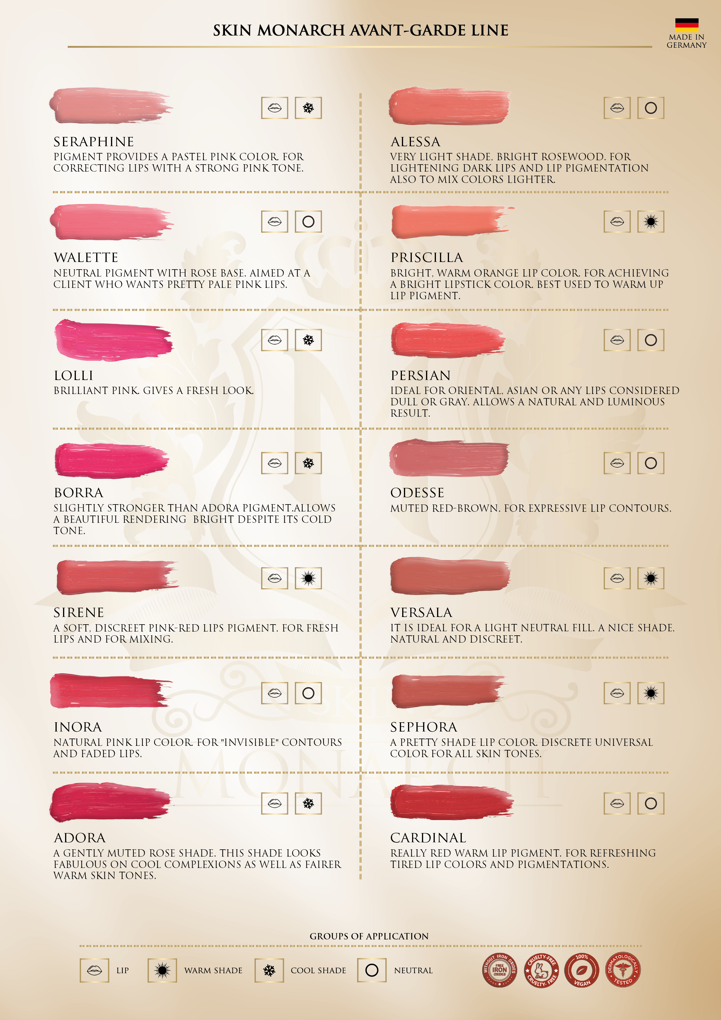 Skin Monarch Lolli — brilliant pink lip pigment 5ml