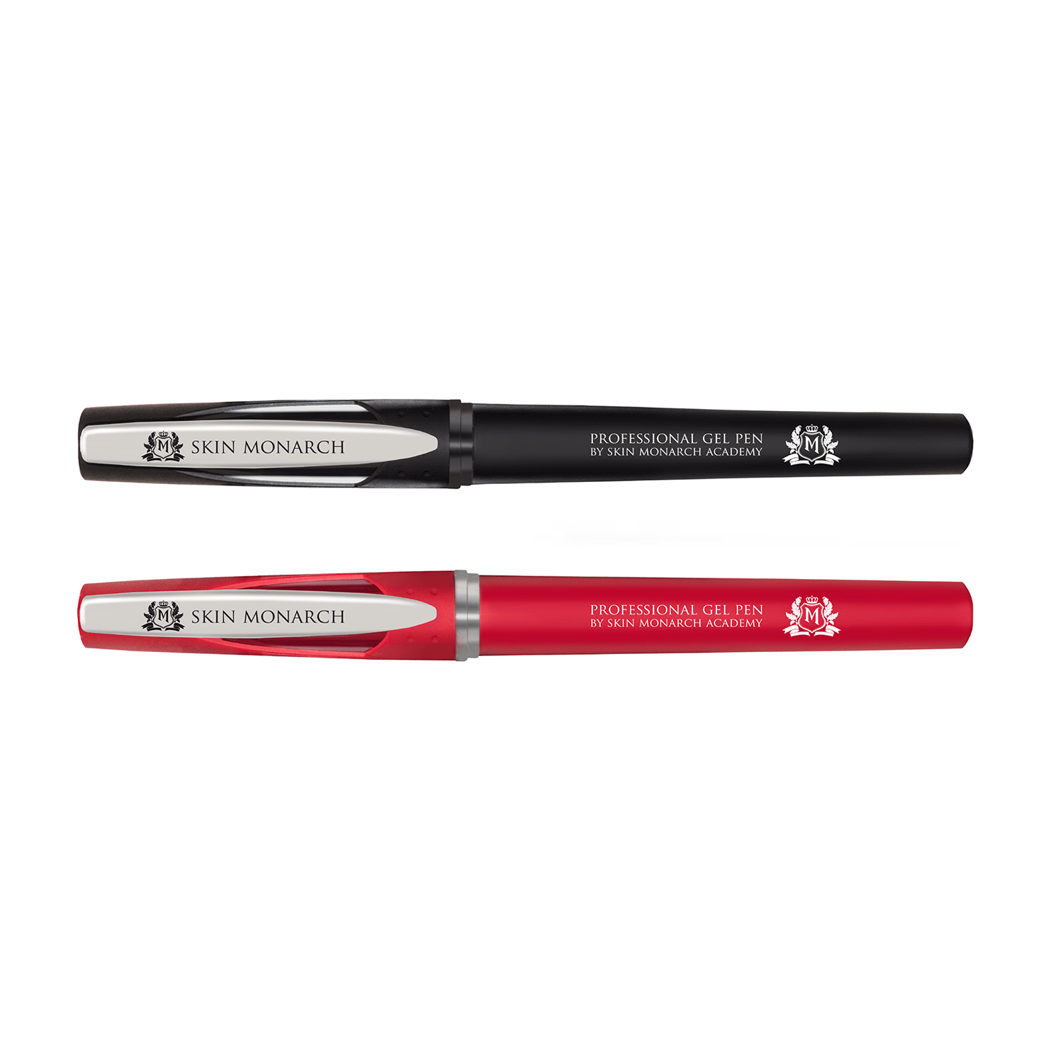 Skin Monarch Gel Sketch Pen — black and red colours