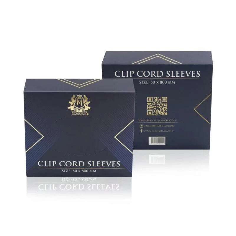 Skin Monarch Clip Cord Sleeves Pink — single sleeve