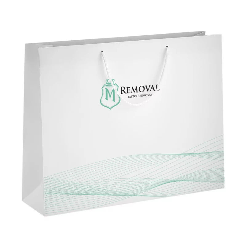 Skin Monarch M Removal Luxurious Gift Bag — branded packaging