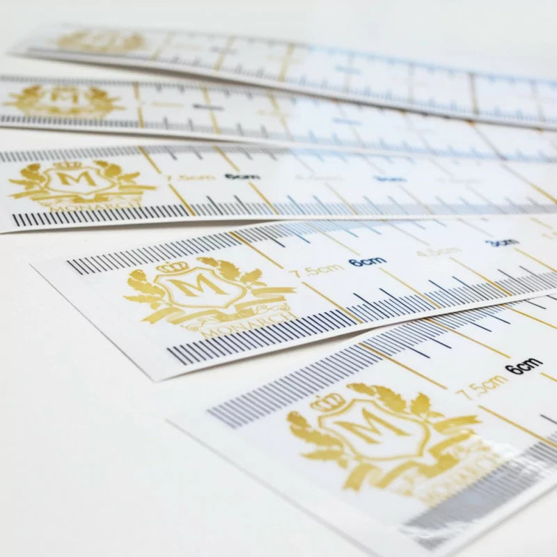 Skin Monarch Sticky Ruler No.2 — 10pcs